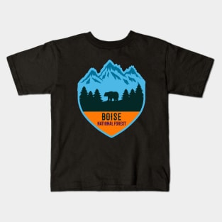 Boise National forest Kids T-Shirt